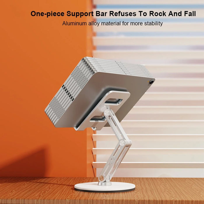 XUNDD XDHO-034 Rotation Tablet Stand Holder Desktop Mount Display Holder - Silver - 3