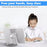 HMT0-47A Wall-Mounted Phone Stand Folding Desktop Tablet Holder Compatible with 5-12.9 inch Cell Phone Tablets - Black - 5