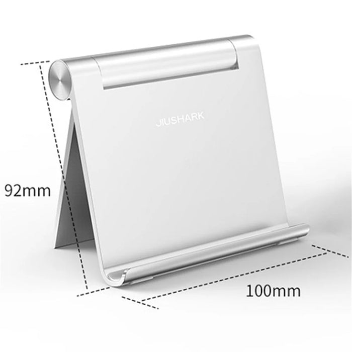 JIUSHARK JC-3PLUS Aluminum Alloy Tablet Stand Holder Desktop Mount Cell Phone Display Stand - 5