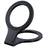 D59 Magnetic Phone Back Dual Ring Holder Aluminum Alloy Support Kickstand Finger Ring Grip - 1
