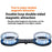 D59 Magnetic Phone Back Dual Ring Holder Aluminum Alloy Support Kickstand Finger Ring Grip - 3