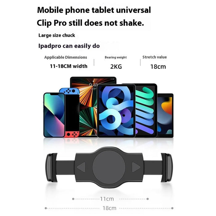 QZSD QZ2201 Aluminum Alloy Desktop Phone Tablet Stand Height Angle Adjustable Tablet Holder - 5