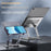X3 360 Degree Rotating Folding Tablet Holder Heat Dissipation Desktop Phone Bracket - Dark Grey - 5