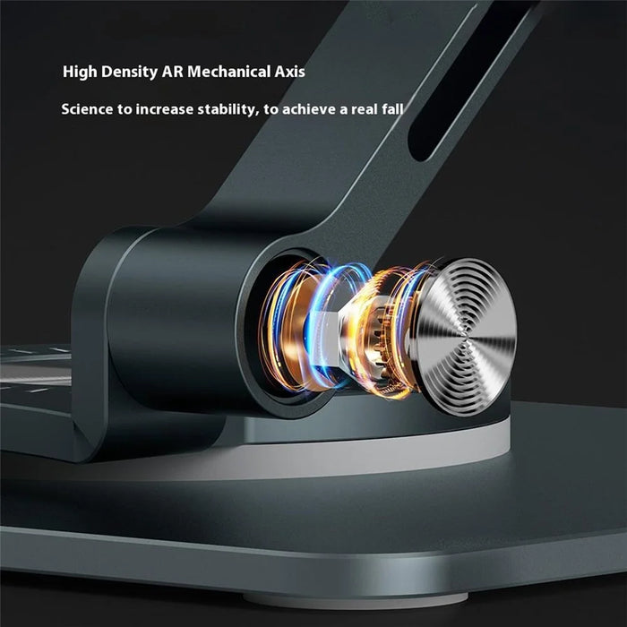 XWJ-2078 360 Degree Rotating Tablet Stand Folding Desktop Bracket with Adjustable Height - Black - 7