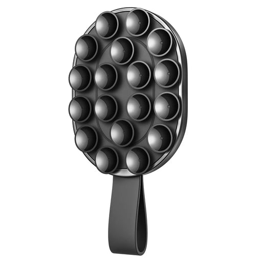 JOYROOM JR-ZS393-S Magnetic Suction Cup Phone Mount Silicone Phone Grip Holder - Black - 1