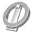 Alloy Folding Phone Holder Magnetic Car Desktop Phone Bracket With Iron Pad - Silver - 2