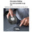 DUDAO F17s Foldable Tablet Holder ABS+Aluminum Alloy 360 Degree Rotatable Desktop Phone Stand - Black - 7