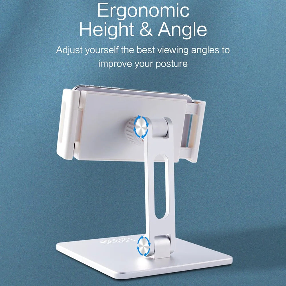 MT135 For Phone  /  Tablet Foldable Desktop Stand Lazy Holder 180° Adjustable Aluminum Alloy - 6