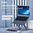 L303 Aluminum Alloy Adjustable Tablet Stand for Devices Up To 17.3 Inch Foldable Cooling Laptop Riser - Grey - 2