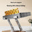 J27 Adjustable Tablets Laptops Cooling Stand Riser Wooden Base Metal Rotating Foldable Desktop Bracket - Silver - 5