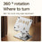 J58 Cooling Gaming Stand Rotating Tablet Holder Dual Rod Support Alloy Steel Foldable Cradle - Silver - 5