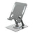 L8 Desktop 360° Rotating Metal Foldable Cooling Tablet Phone Stand 2-in-1 Height Adjustable Holder - 1