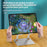 J23S Desktop Metal Stand Folding Heat Dissipation Tablet Holder Height Adjustable for Home / Office - Silver - 4
