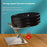 J23S Desktop Metal Stand Folding Heat Dissipation Tablet Holder Height Adjustable for Home / Office - Silver - 5