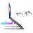 P11F Portable Folding Laptops Stand Aluminum Alloy Adjustable Desktop Tablets Holder with 2 Cooling Fan for Tablets, Notebooks - 3