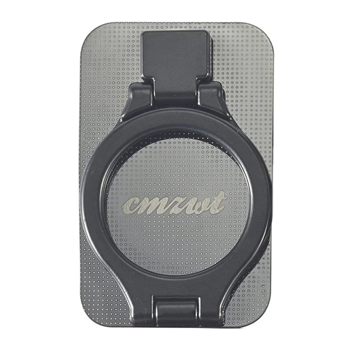 CMZWT CPS-036 Extended Phone Ring Holder Kickstand 360 Degree Rotation - Black - 1