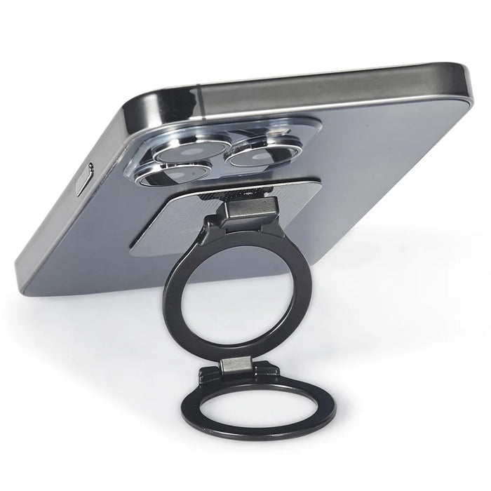 CMZWT CPS-036 Extended Phone Ring Holder Kickstand 360 Degree Rotation - Black - 4