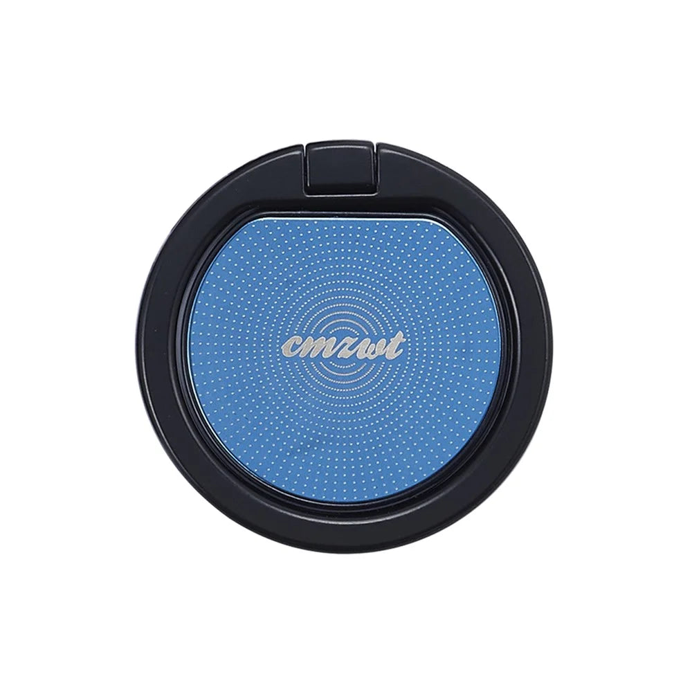 CMZWT CPS-051 Phone Ring Holder Kickstand Finger Grip 360 Degree Rotatable Support Magnetic Car Mount - Blue - 1