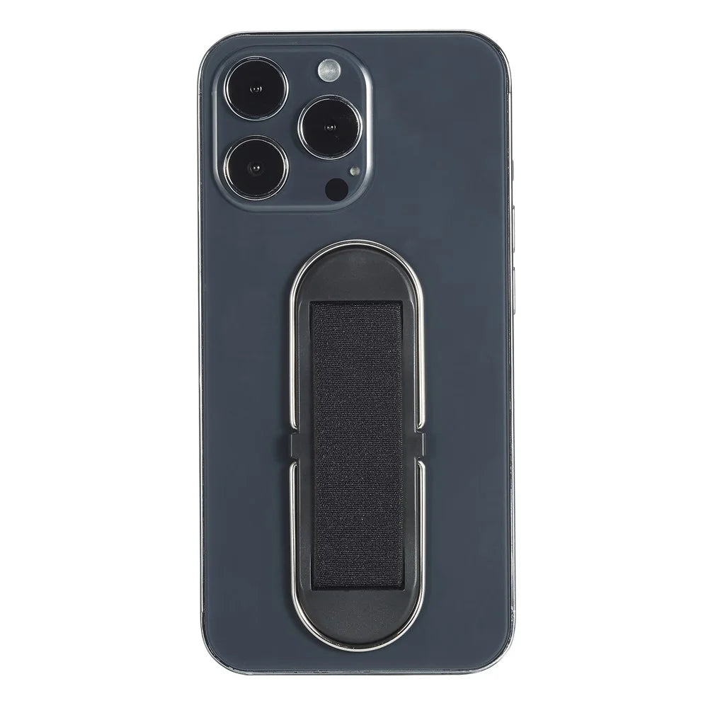 CMZWT CPS-031 Phone Kickstand Holder Vertical Horizontal Phone Stand Hand Strap - Black - 4