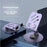Adjustable Desktop Tablet Phone Holder Foldable 360° Rotating Phone Mount Bracket - Purple - 6