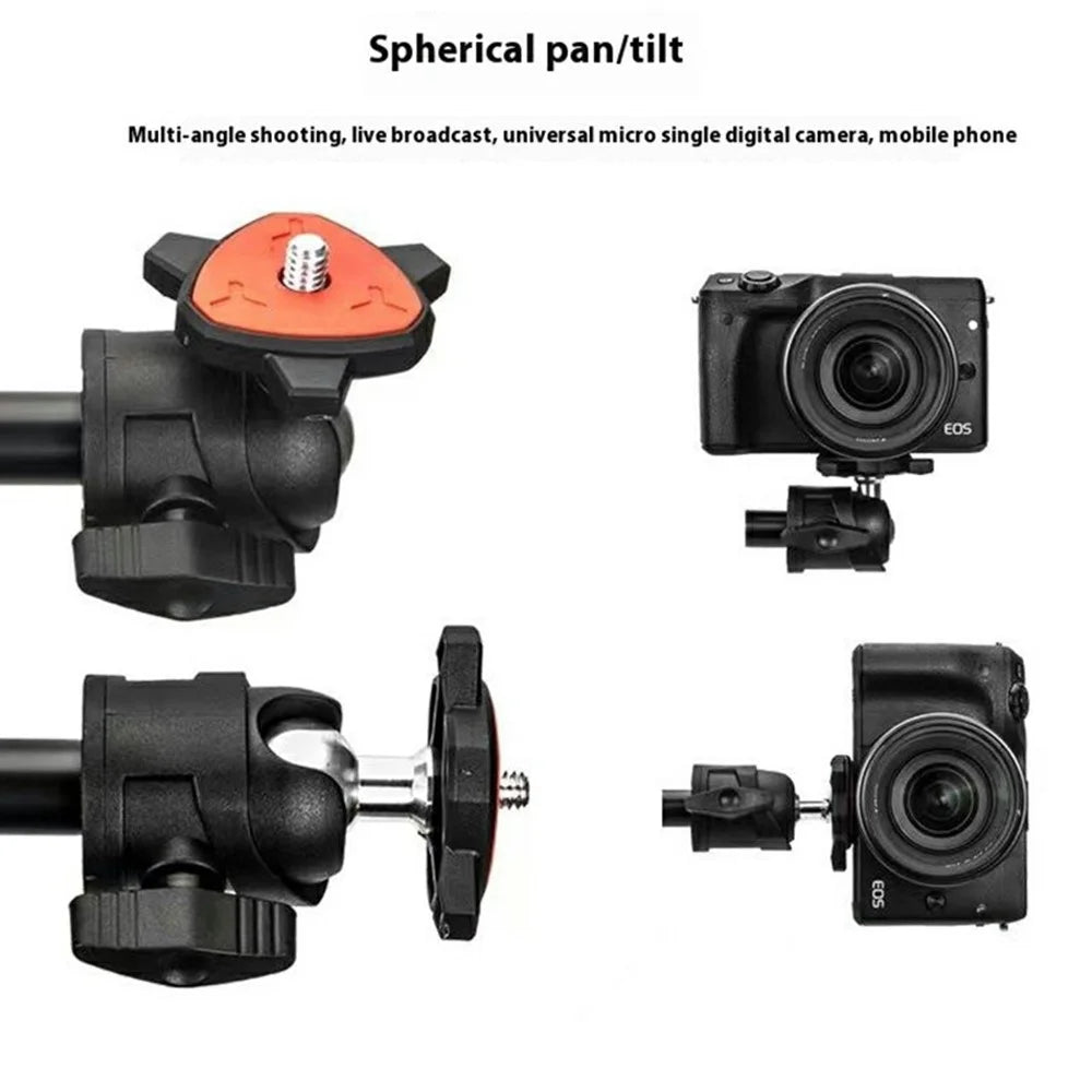 YUNTENG VCT-838 Smartphone Camera Livestream Overhead Shooting Monopod Stand with Bluetooth-Compatible Remote Control - 3