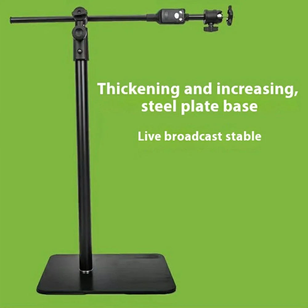 YUNTENG VCT-838 Smartphone Camera Livestream Overhead Shooting Monopod Stand with Bluetooth-Compatible Remote Control - 7