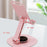 Portable Folding Phone Holder Desktop Stand Carbon Steel 360 Degree Rotation Tablet Bracket - Grey - 3