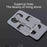 Universal Foldable Desktop Mobile Phone Tablet Holder Bracket Lazy Adjustable Aluminum Alloy Cellphone Stand - 5