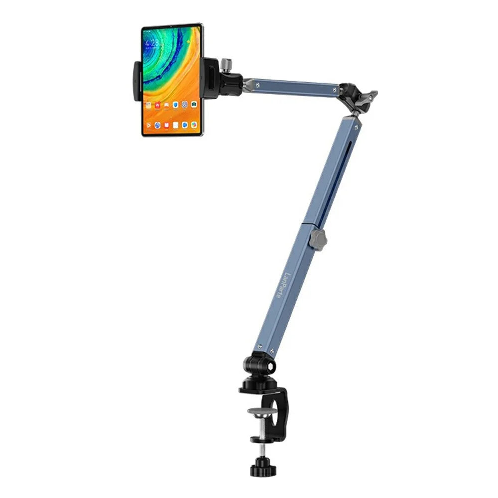 LANPARTE LS-T01 For 4 - 12.9 Inch Phone Tablet Stand Mechanical Rotating Foldable Clip On Desktop Bracket - 1