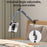LANPARTE LS-T01 For 4 - 12.9 Inch Phone Tablet Stand Mechanical Rotating Foldable Clip On Desktop Bracket - 3