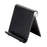 HSZJ0001 Adjustable Angle Plastic Portable Foldable Desktop Stand for Smartphones Tablets - Black - 1