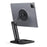 BONERUY C47 Magnetic Tablet Stand Dual Arm Foldable Aluminum Alloy Desktop Mount Holder - Black - 1