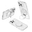 Aluminum Phone Stand with Aroma Diffuser and Mirror - White - 1
