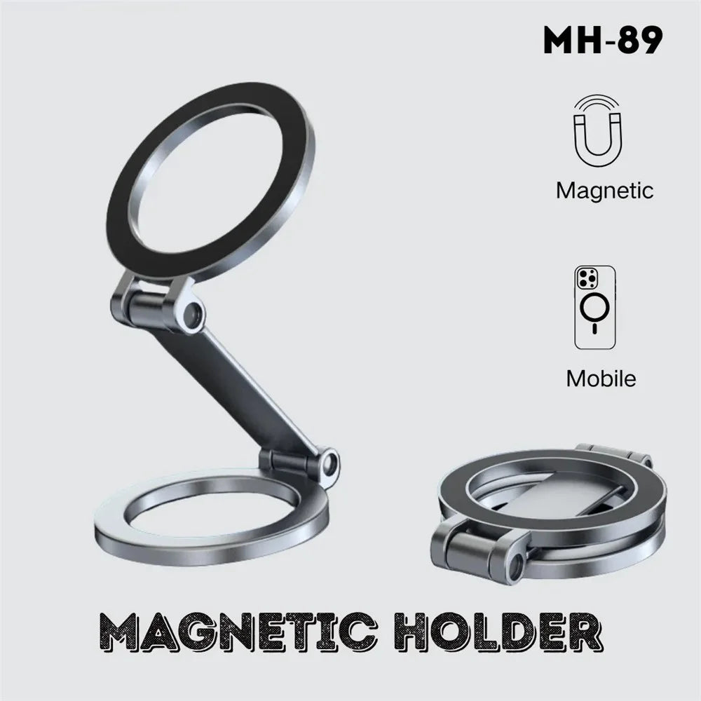 JMARY MH-89 Magnetic Phone Stand Foldable Adjustable Cell Phone Holder - 2