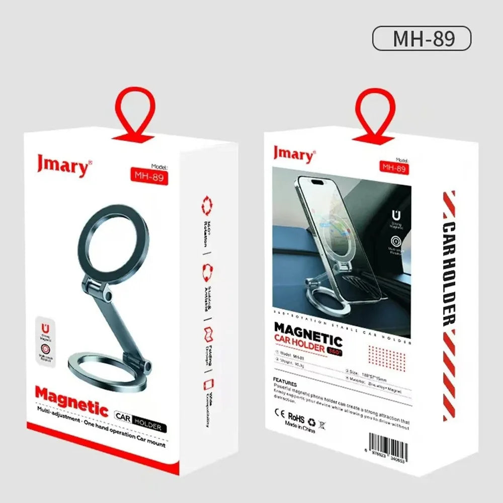 JMARY MH-89 Magnetic Phone Stand Foldable Adjustable Cell Phone Holder - 6