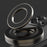 Foldable Metal Kickstand Carbon Fiber Texture Double-Sided Magnetic Holder - Black - 3