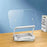 R22H Adjustable Rotating Laptop Tablet Book Holder Stand Foldable Reading Bracket with Bottom Storage Box - 6