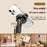 T16 Rotating Extendable Desktop Phone Holder Livestream Vlog Recording Adjustable Stand - Black - 2