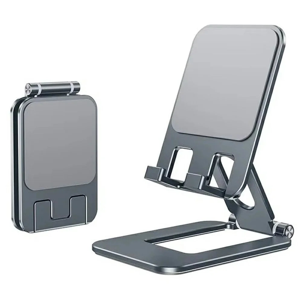 T2 Adjustable Height Aluminum Alloy Desktop Stand for Phone Tablet Holder Foldable Bracket Up to 11 Inch - 1