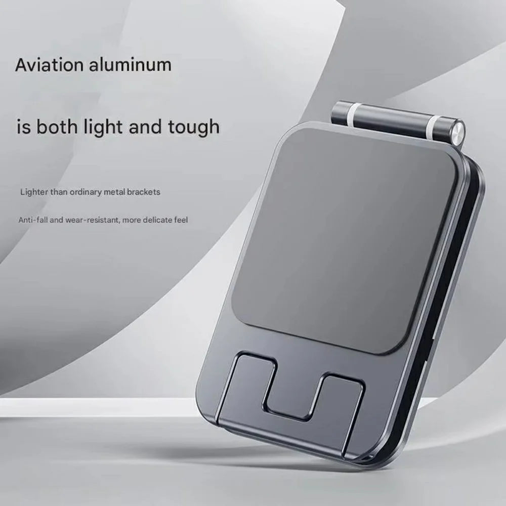 T2 Adjustable Height Aluminum Alloy Desktop Stand for Phone Tablet Holder Foldable Bracket Up to 11 Inch - 4