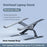 P70 X Shape Aluminum Alloy Stand for Laptop / Tablet Height Adjustable Foldable Cooling Bracket - Silver - 2