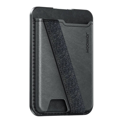 JOYROOM JR-ZS432 Phone Back Card Bag Kickstand Magnetic Card Holder with Hand Grip Strap - 1