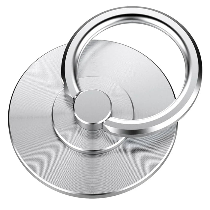 304 Stainless Steel Phone Back Ring Buckle Rotatable Adhesive Cellphone Holder Kickstand - 1