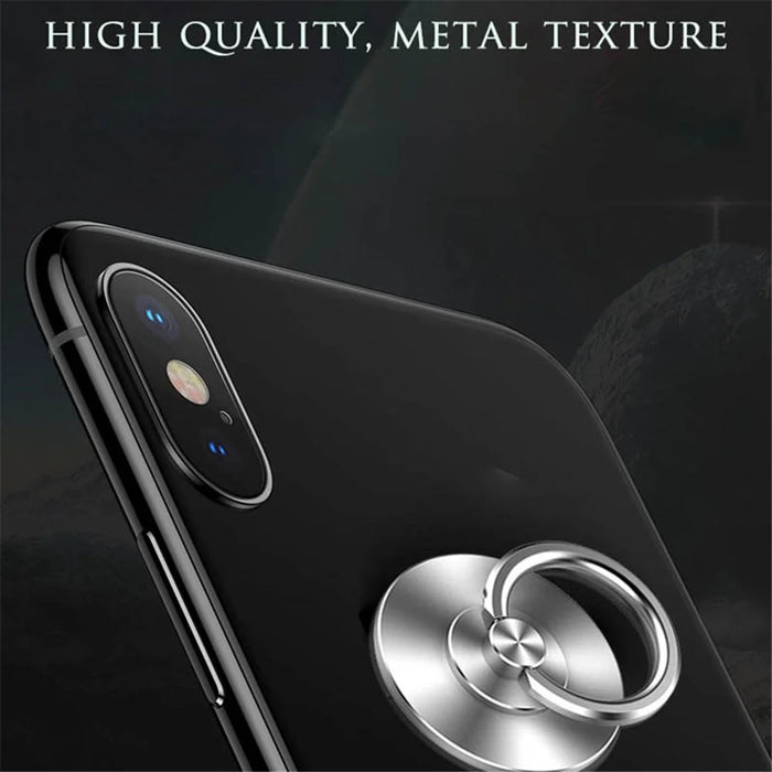 304 Stainless Steel Phone Back Ring Buckle Rotatable Adhesive Cellphone Holder Kickstand - 3