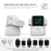 AHASTYLE PT63 Charging Stand for Apple Watch Holder Non Slip Base Silicone Charger Dock - White - 3