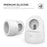 AHASTYLE PT63 Charging Stand for Apple Watch Holder Non Slip Base Silicone Charger Dock - White - 4