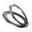 Q5 Adhesive Magnetic Ring Stand Holder Rotation Cell Phone Grip - Black - 1