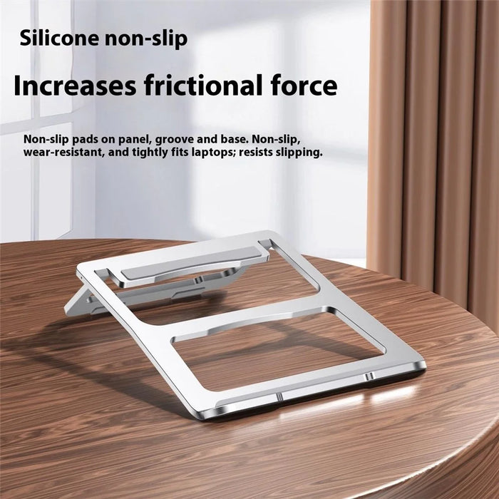 F2 17.3 inch Laptops Stand Aluminum Alloy Heat Dissipation Notebook Desk Riser - 6