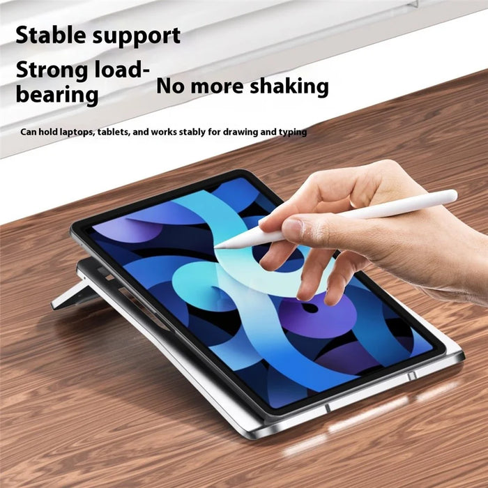 F2 17.3 inch Laptops Stand Aluminum Alloy Heat Dissipation Notebook Desk Riser - 7
