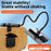 Flexible Adjustable Angle Lazy Phone Tablet Clip-on Desk Tablet Holder - Black - 2